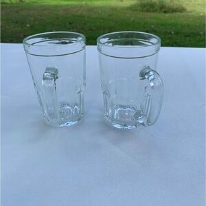 2 Vintage Glasses sold as a set